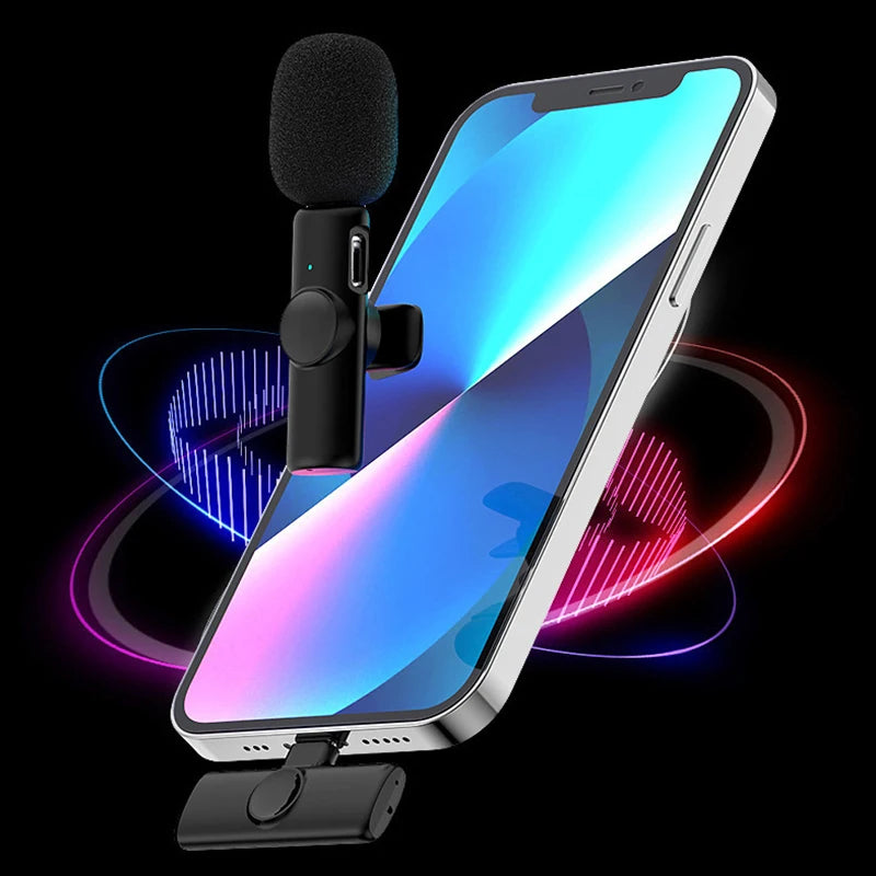 2pc Wireless Lavalier Microphone